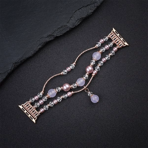 Bracelet loop for Apple Watch 38/40/41 design 4 gold-purple