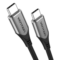 Vention TAAHF USB-C uz USB-C 60W 1m USB kabelis (pelēks)