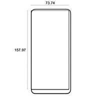 Etteri rūdīts 9D stikls priekš Samsung Galaxy S24 Ultra