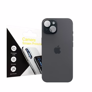 Kameras objektīvu rūdīts stikls iPhone 15 Plus
