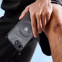 Dux Ducis Aimo Mag Viedtālruņa apvalks ar MagSafe skirtas iPhone 16e - melns