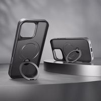 Etteri Matēts Mag Ring maciņš for iPhone 16 Pro 6,3" melns