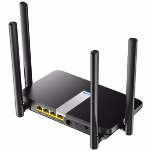 Cudy LT500 bezvadu maršrutētājs Fast Ethernet divjoslu (2.4 GHz / 5 GHz) 4G melns