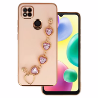 Trend viedtālruņa apvalks Xiaomi Redmi 10A dizains 2 gaiši rozā