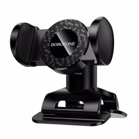 Borofone Automašīnas turētājs BH142 Atbalsta uzlīmējamā bāze melns