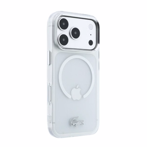 Case Lacoste IML Frosted Petit Pique Metal Logo MagSafe Apple iPhone 18 Pro