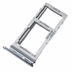 SIM card holder Samsung G980/G981 S20 Cosmic Pelēks original (service pack)