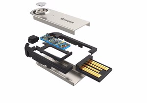 Baseus adapteris uztvērējs Bluetooth BA01 audio melns
