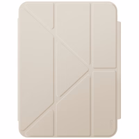 Uniq Camden Click planšetdatora apvalks iPad Air 13" 2024 - beige