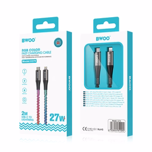 BWOO Kabelis USB-C - Lightning 1m 27W X279C-L