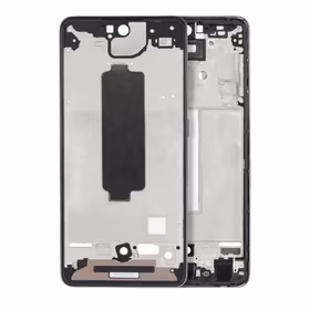 Vidējais rāmis priekš Samsung A528 A52s / A526 A52 5G / A525 A52 4G (Awesome Black)