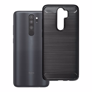 Carbon 2.0 maciņš modelim Xiaomi Redmi Note 8 Pro – melns