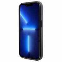 Guess 4G Printed Stripes Magnētiskais viedtālruņa apvalks iPhone 15 Pro Max - melna