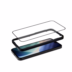 Crong 3D Armor Glass rūdīta stikla ekrāna aizsargs iPhone 17 Pro ar uzstādīšanas rāmi