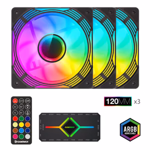 Gamemax Case Fan KF300 BK Black