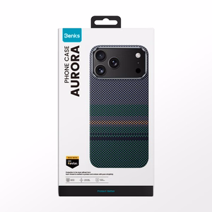 Benks Magnētiskais Armor Air Aurora Kevlar 600D viedtālruņa apvalks (0067) Iphone 17