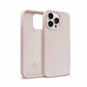 Crong Color Cover vāciņš ierīcei iPhone 14 Pro, smilšu rozā