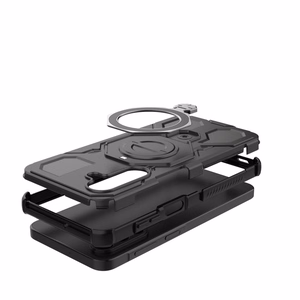Tech-Protect TacticStand MagSafe maciņš, paredzēts Samsung Galaxy A17 / A18 4G / 5G, matēti melns