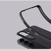 Nillkin Super Frosted Shield Pro Magnētiskais viedtālruņa apvalks ar MagSafe Samsung S25+ - Melns