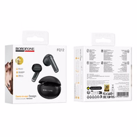 Borofone TWS Bluetooth Austiņas FQ12 Nice melnas