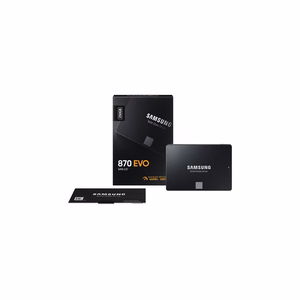 SAMSUNG 870 EVO 250GB SATA MLC Write speed 530 MBytes/sec Read speed 560 MBytes/sec 2,5" TBW 150 TB MTBF 1500000 hours MZ-77E250B/EU (SSD)