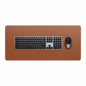 SATECHI vegan leather desk pad ST-LPDMN brūns