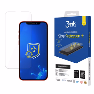 Антибактериальное защитное стекло для геймеров iPhone 13 mini из серии 3mk Silver Protection+