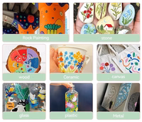 Akrila marķieru pildspalvas ARRTX Simptap, 48 krāsas