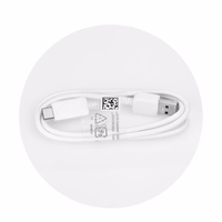 USB A uz Type C 3.0 2A kabelis HD2 BOX 1 m balts