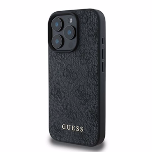 Guess 4G Classic viedtālruņa apvalks iPhone 16 Pro Max - melns