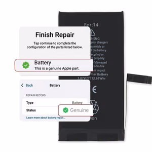 Аккумулятор совместимый с iPhone 14 / Самодиагностика / Настройки: Оригинал /