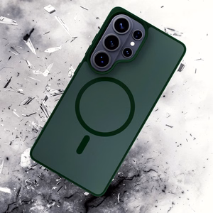 3mk Smoke MagCase zaļš – tālruņa vāciņš modelim Samsung Galaxy S26 Ultra