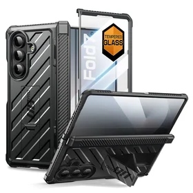 Supcase Unicorn Beetle Pro viedtālruņa apvalks Samsung Galaxy Z Fold 7 - melns