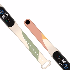 Strap Moro band for Xiaomi Mi Band 5 / 6 silicone strap watch bracelet pattern 5