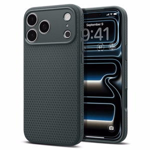 Spigen Liquid Air maciņš iPhone 18 Pro Max / 17 Pro Max, zaļš
