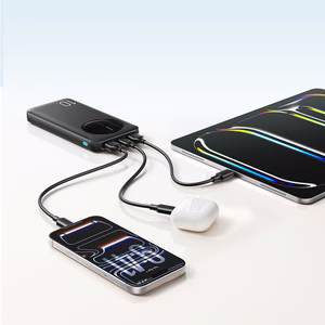 Joyroom JR-PBF12 Pro Внешний аккумулятор 22.5W 10000mAh с цифровым дисплеем 2x USB-A 1x USB-C — чёрный