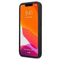 Guess GUHCP13M4GMGGR iPhone 13 / 14 / 15 6.1" pelēks/pelēks cietais apvalks 4G Liels Metāla Logotips