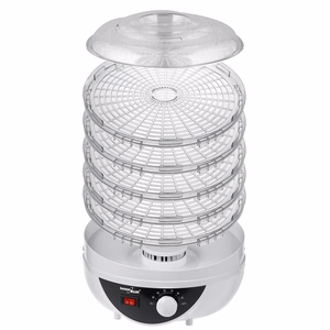 GreenBlue GB195 – pārtikas žāvētājs ar 5 paplātēm, 250 W
