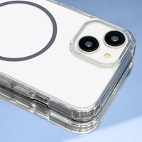 Anti Shock Īpaši plāns Magnētiskais viedtālruņa apvalks iPhone 12 / 12 Pro 6,1" pelēks