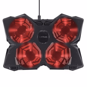 Trust GXT 278 klēpjdatora dzesēšanas paliktnis 43.9 cm (17.3") melns
