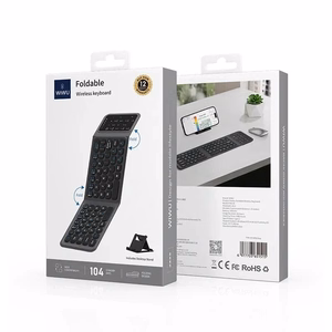 WiWU - Bezvadu salokāma tastatūra FMK-05 - melna