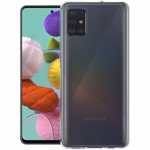 Caurspīdīgs apvalks 2 mm kastīte Samsung A51