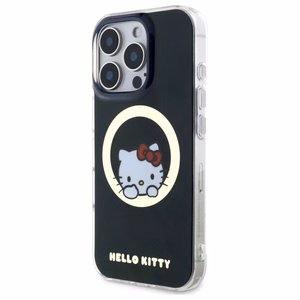 Hello Kitty IML Sweet Kitty Magnētiskais MagSafe apvalks iPhone 16 Pro Max - melns