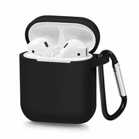 Silikona apvalks Airpods Tips 1 - melns