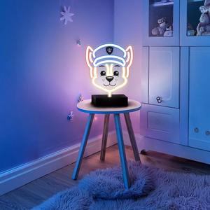 Неоновый LED-светильник на подставке Paw Patrol - Chase OW-120346