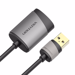 Ārējā USB skaņas karte Vention CDKHB, TRS 3.5mm, 0.15m (pelēka)