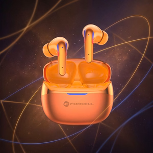 Forcell F-Audio Pulse Pro ANC + ENC Wireless In-Ear TWS Earbuds gold