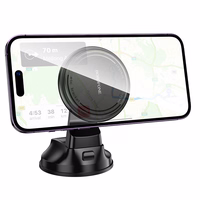 Borofone Autoturētājs BH136 Parker magnētiskais uz paneļa melns