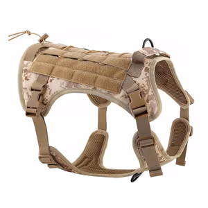 Suņu iemaukti TACTICAL izmērs S brūni
