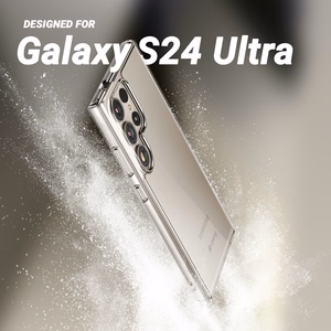 Crong Crystal Shield Cover vāciņš ierīcei Samsung Galaxy S24 Ultra, caurspīdīgs